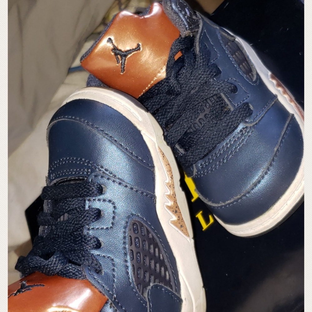 SOLD!! Size 4c Toddler Jordans!! Worn twice!